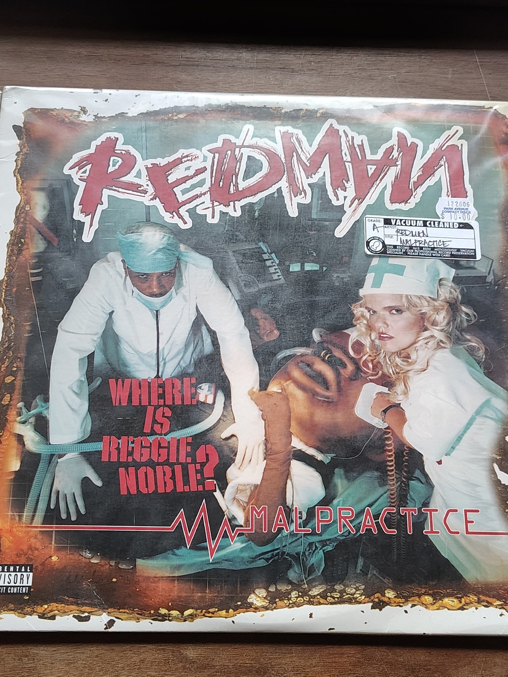 Redman - Malpractice - Def Jam Recordings - 314 548 381-1 - Vinyl -2001 -Hip Hop